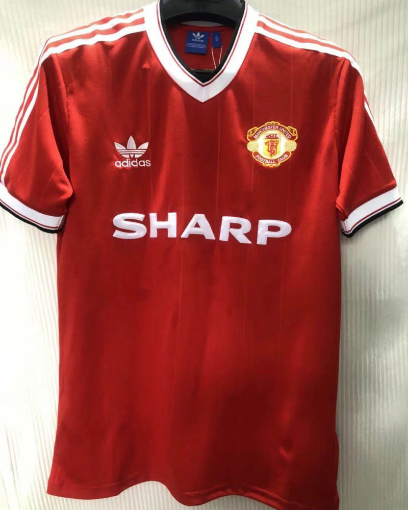 Manchester United 1984 Retro Home Jersey