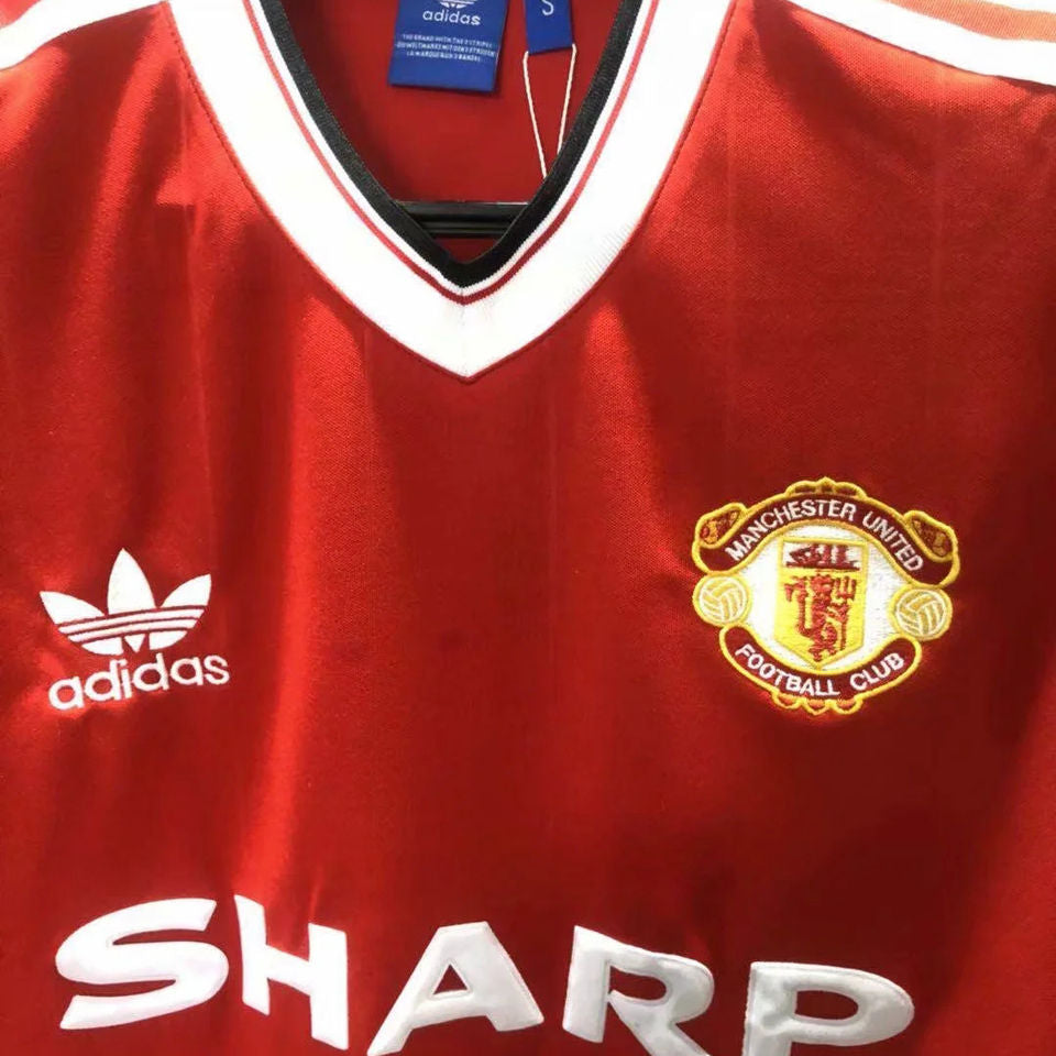 Manchester United 1984 Retro Home Jersey